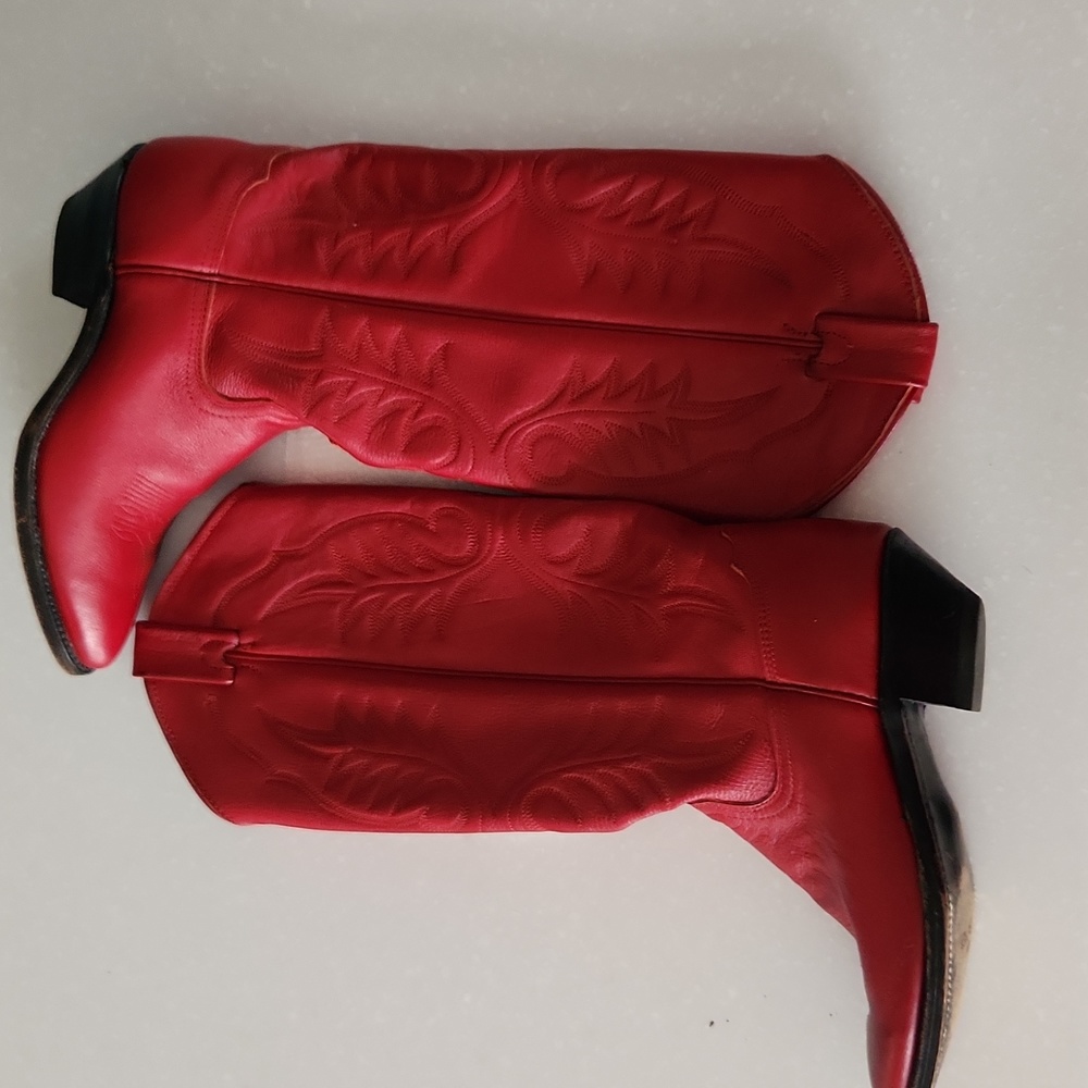 Red Cowboy Boots